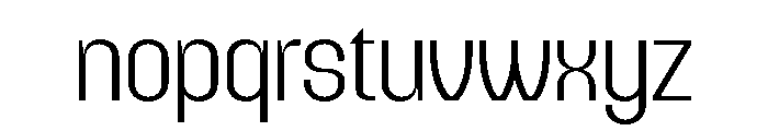 IRLutholdSans ExtraLight Font LOWERCASE