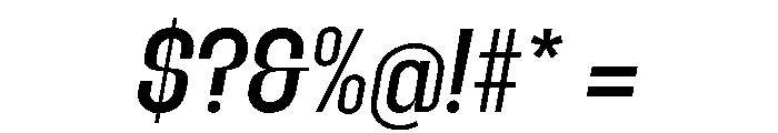IRLutholdSans LightItalic Font OTHER CHARS