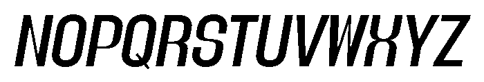 IRLutholdSans LightItalic Font UPPERCASE
