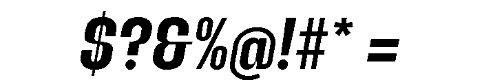 IRLutholdSans MediumItalic Font OTHER CHARS