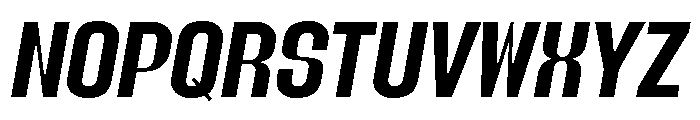 IRLutholdSans MediumItalic Font UPPERCASE
