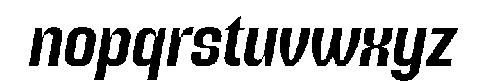 IRLutholdSans MediumItalic Font LOWERCASE