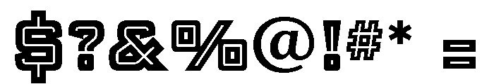 Iron Maiden Regular Font OTHER CHARS