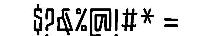 Istitalah Scribbled Font OTHER CHARS