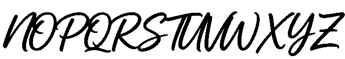 Isabella Monroe Regular Font UPPERCASE