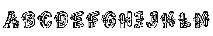 Isar Regular Font UPPERCASE