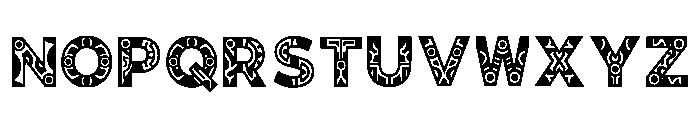 Isati Regular Font LOWERCASE