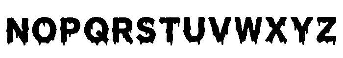 Ischn Regular Font UPPERCASE