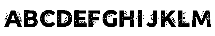 Isder Regular Font UPPERCASE