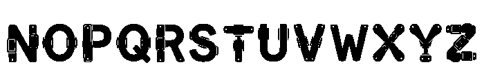 Ishaq Regular Font UPPERCASE