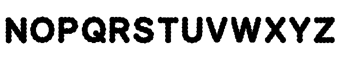 Isiah Regular Font LOWERCASE