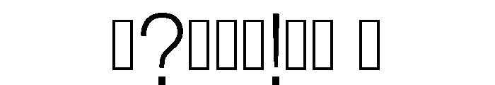Isik Regular Font OTHER CHARS