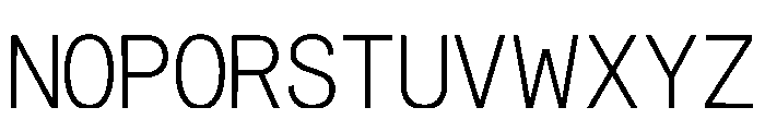 Isik Regular Font LOWERCASE