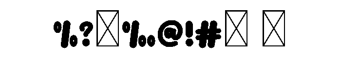 Island Graffiti Font OTHER CHARS