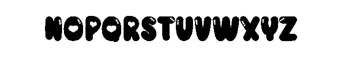 Island Graffiti Font UPPERCASE