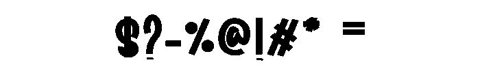 Island King Font OTHER CHARS