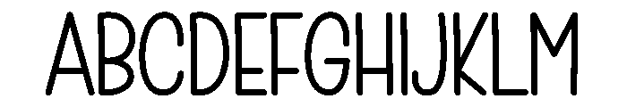 Island Stone Font UPPERCASE