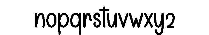 Island Stone Font LOWERCASE