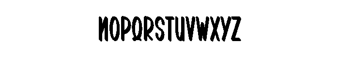 Island Tuesday Font UPPERCASE