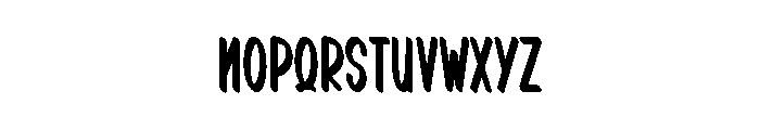 Island Tuesday Font LOWERCASE