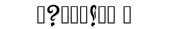 Isocr Regular Font OTHER CHARS