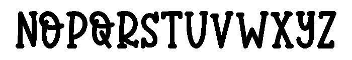 Isolated Picture Regular Font LOWERCASE