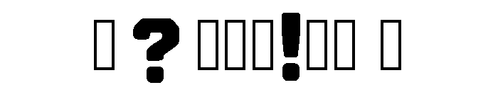 Isopy Regular Font OTHER CHARS