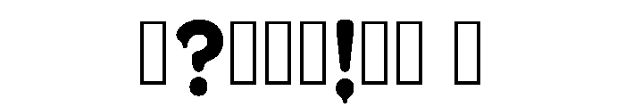 Issid Regular Font OTHER CHARS