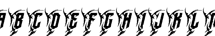 Istarot Italic Font UPPERCASE
