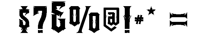 Istarot Font OTHER CHARS