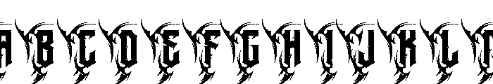 Istarot Font UPPERCASE