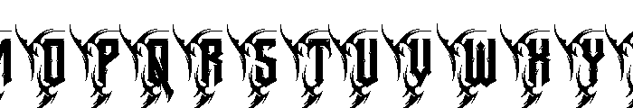 Istarot Font UPPERCASE