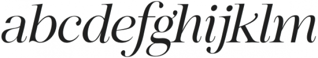 ISABELLAGRAND-Italic otf (400) Font LOWERCASE