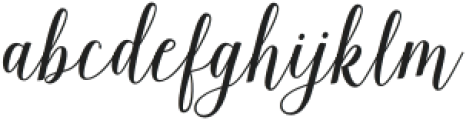 IsabellaScript otf (400) Font LOWERCASE