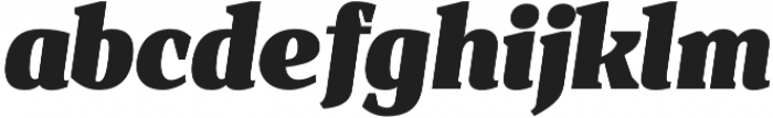 Isle Headline otf (900) Font LOWERCASE