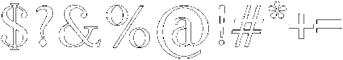 Isle of Skye Serif otf (400) Font OTHER CHARS