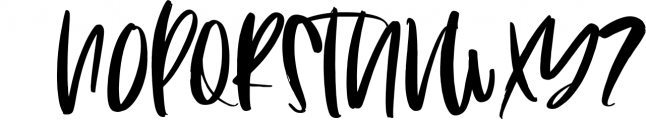 Island Tea - A Handwritten Brush Font Font UPPERCASE