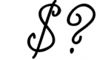 Israquella Script Font OTHER CHARS