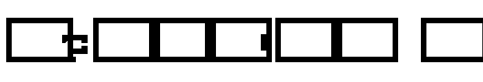 ISL_FADE TO BLAK Font OTHER CHARS