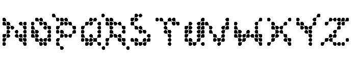 ISL_Flak Font UPPERCASE