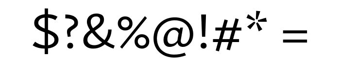 Isabella Sans SemiBold Font OTHER CHARS