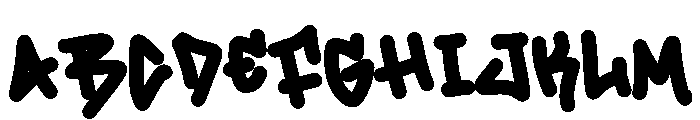 Island Graffiti Demo Font UPPERCASE