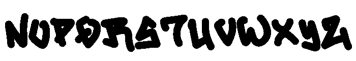 Island Graffiti Demo Font UPPERCASE