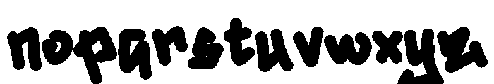 Island Graffiti Demo Font LOWERCASE