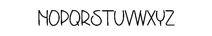 Island Wonderful Font LOWERCASE