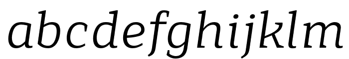 Isle Body PERSONAL USE Light Italic Font LOWERCASE