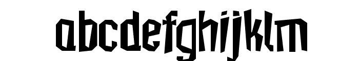 IsleOfTheDead Font LOWERCASE
