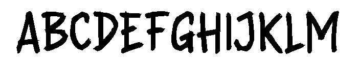 Isma Font UPPERCASE