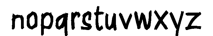 Isma Font LOWERCASE