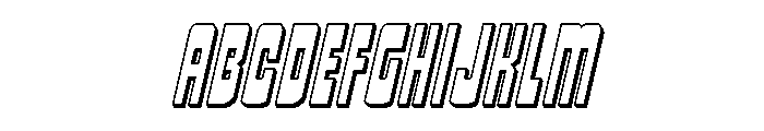 Isomorph 3D Italic FONT